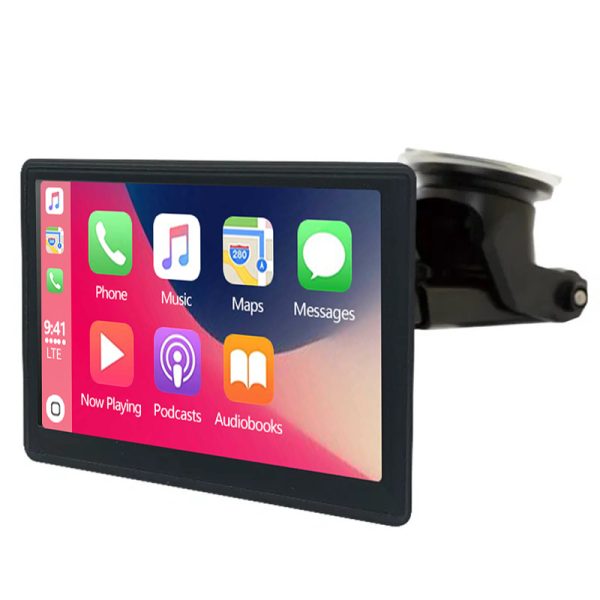 🔥 🔥Consola inalámbrica para salpicadero Apple CarPlay 2.0 Portable Wireless Touchscreen Carplay&Android Auto Unit For Any Car